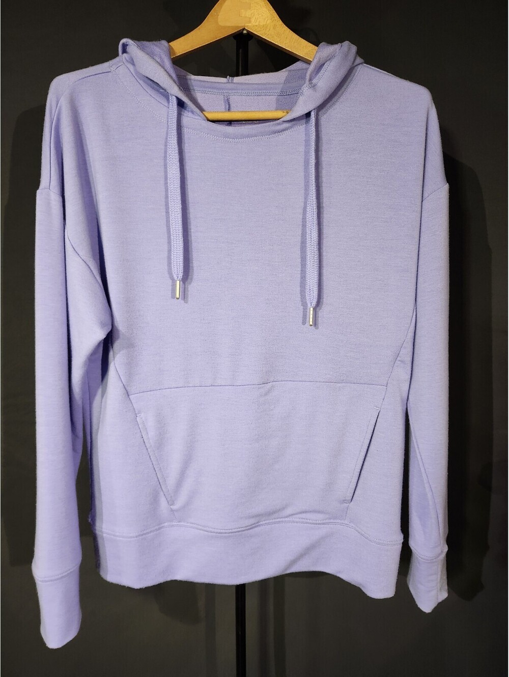 Apana Womens S Lavender Hoodie Super Soft Athleisure Pullover Sweatshirt 0176
